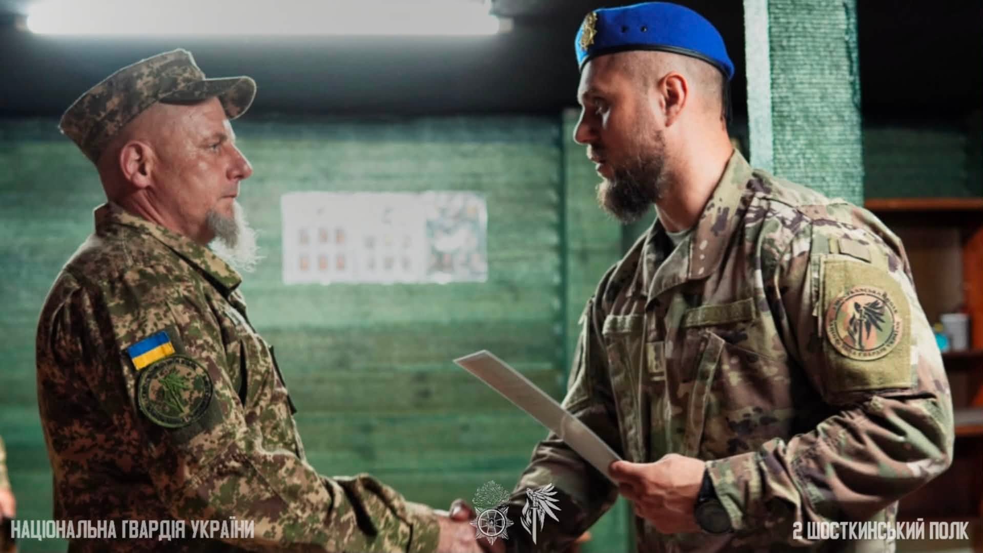 Шосткинські гвардійці отримали заслужені нагороди до 34-ї річниці створення військової частини