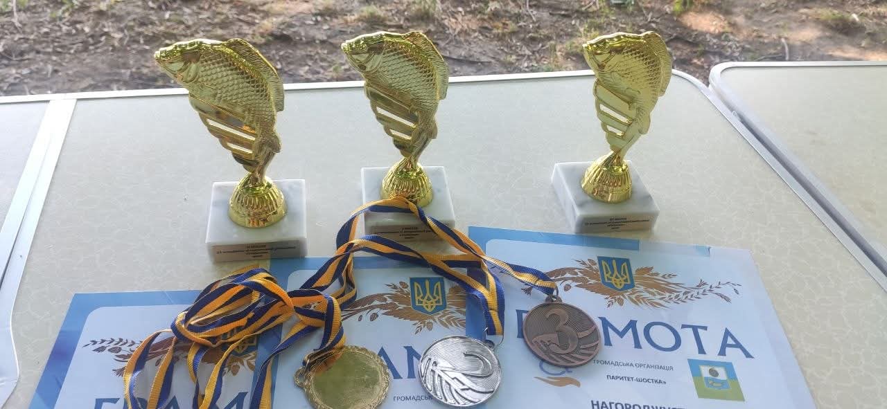 Шосткинці взяли участь у традиційному чемпіонаті зі спортивної риболовлі «Рибачок» серед людей з інвалідністю та ветеранів