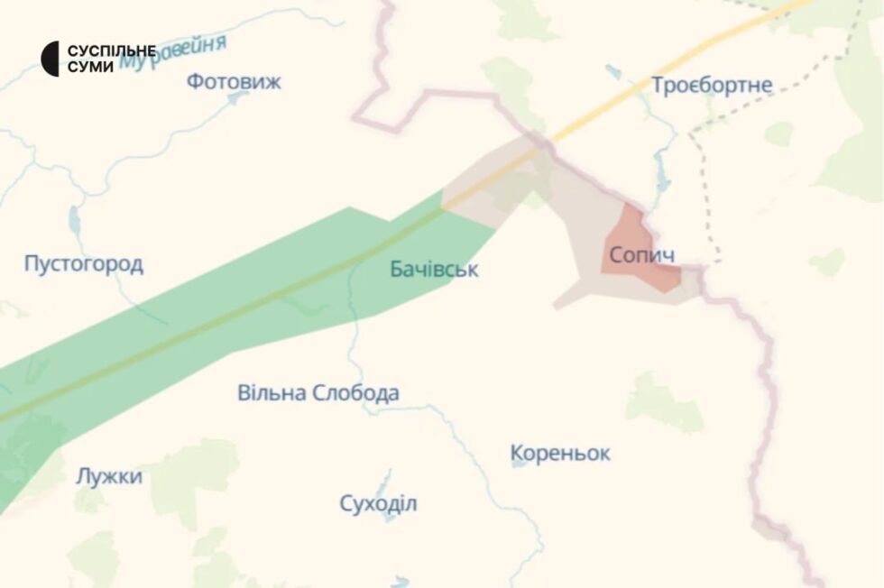 В УВ “Північ” спростували інформацію росіян про захоплення Бачівська