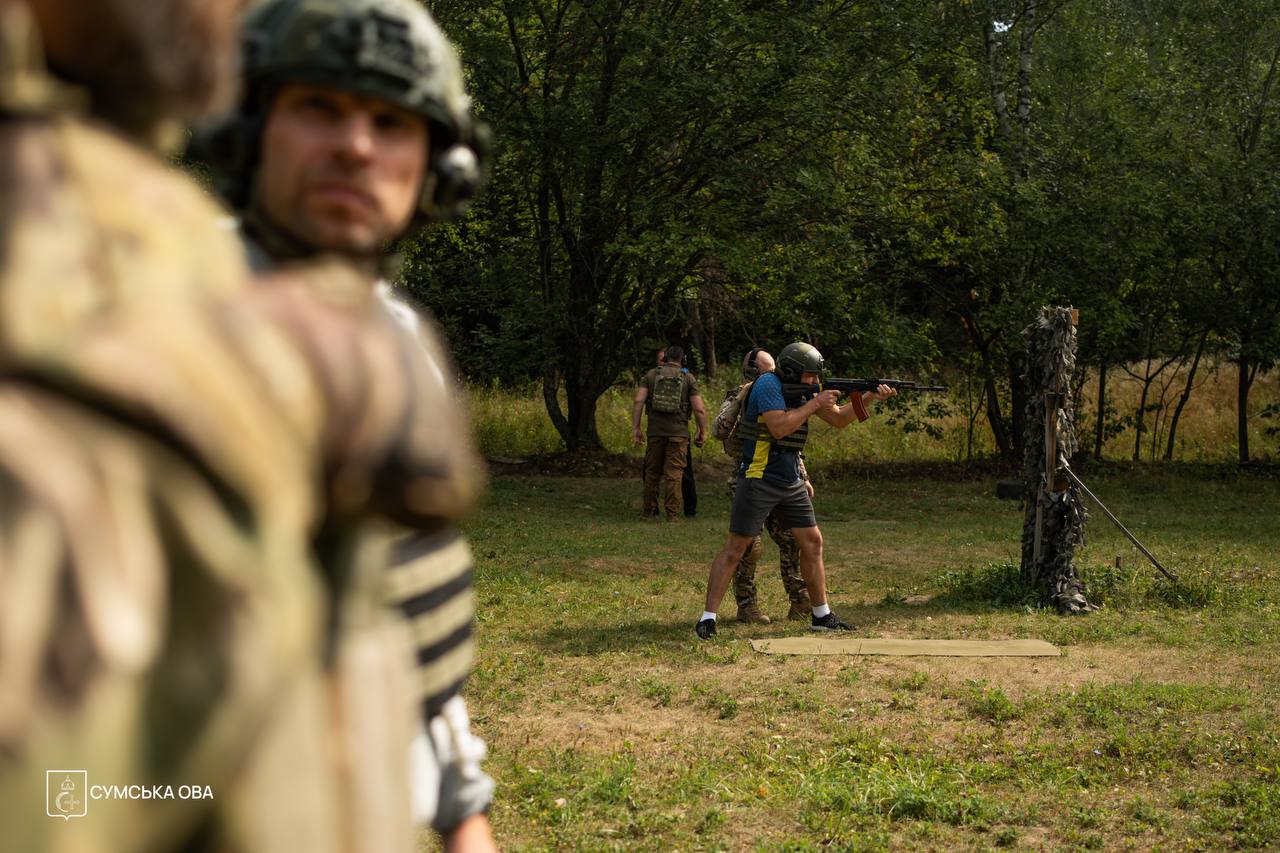 Ще 120 жителів Сумщини пройшли підготовку до національного спротиву