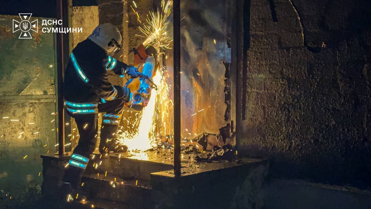 На Шосткинщині вогнеборці ліквідували загоряння нежитлового приміщення