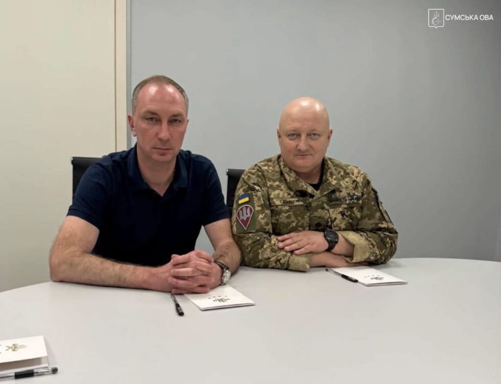 ППО, критична інфраструктура та сучасна система бою: очільник Сумщини зустрівся з начальником Генштабу